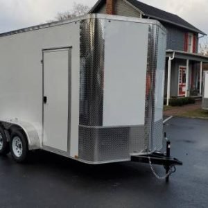 V Nose Enclosed Trailer