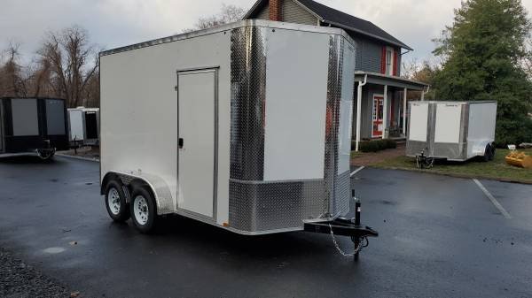 V Nose Enclosed Trailer