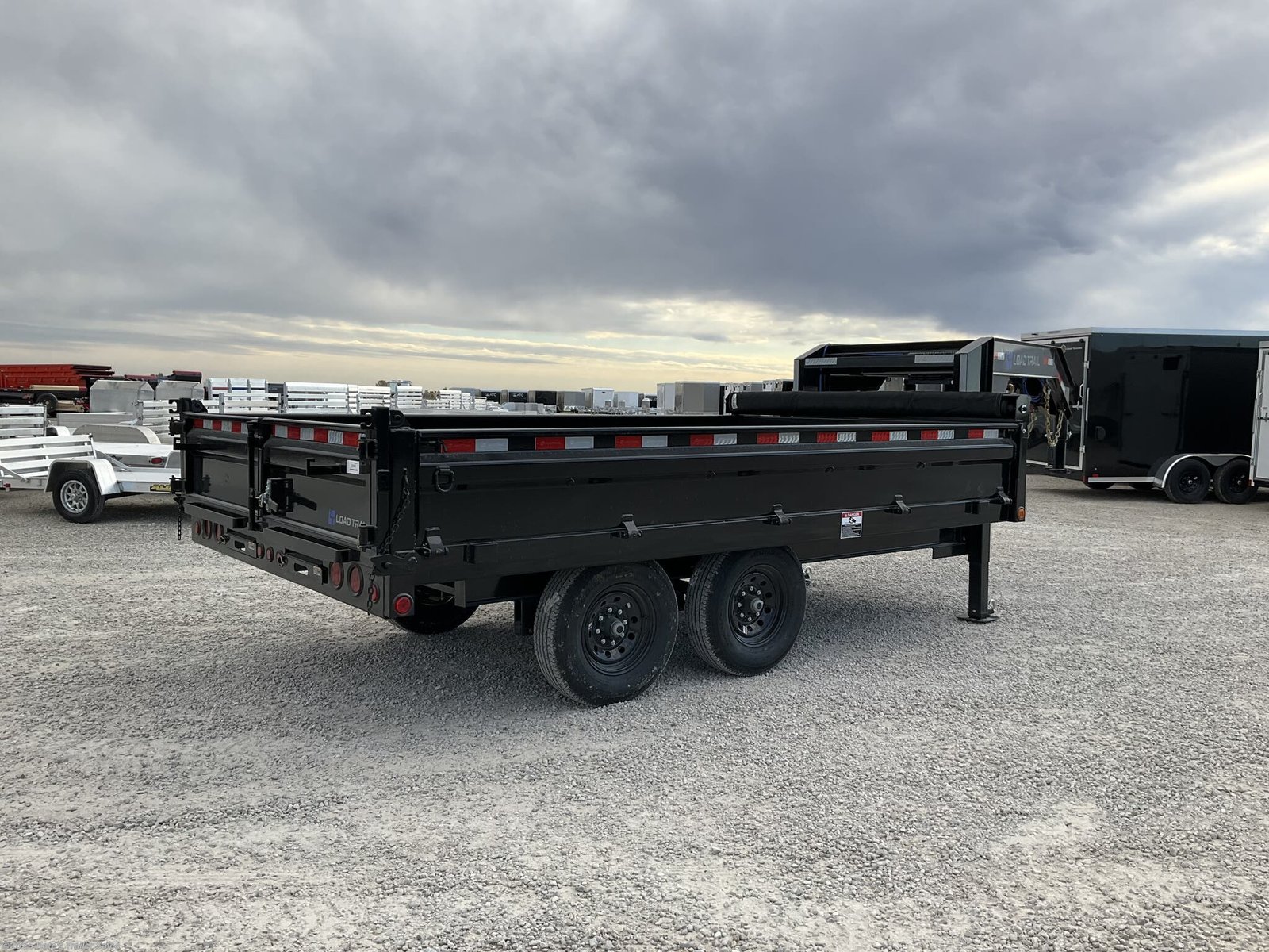 New 2024 Load Trail 96X14' Gooseneck Dump Trailer 14K GVWR Deckover - Image 7