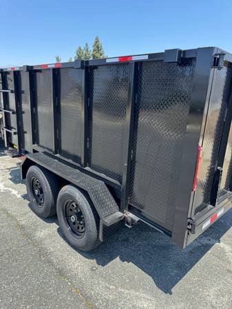 2025 12 Feet Dump Trailer – Heavy-Duty Hydraulic Dump Trailer for Sale - Image 18