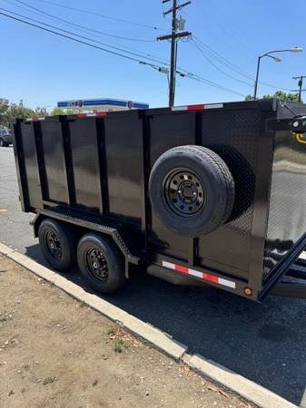 2025 12 Feet Dump Trailer – Heavy-Duty Hydraulic Dump Trailer for Sale - Image 7