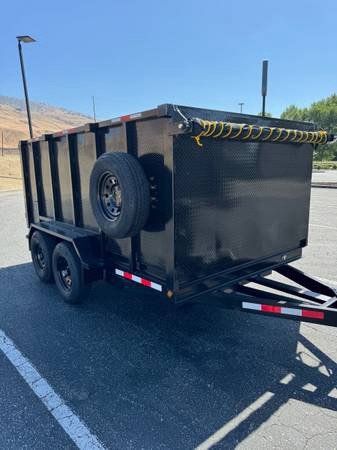 2025 12 Feet Dump Trailer – Heavy-Duty Hydraulic Dump Trailer for Sale - Image 19