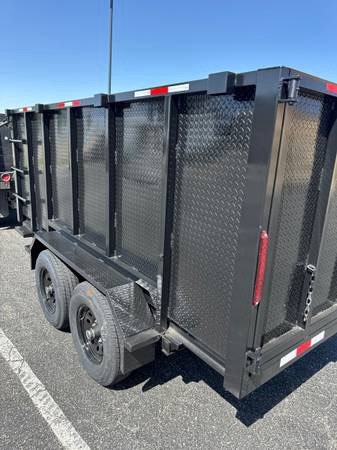 2025 12 Feet Dump Trailer – Heavy-Duty Hydraulic Dump Trailer for Sale - Image 20