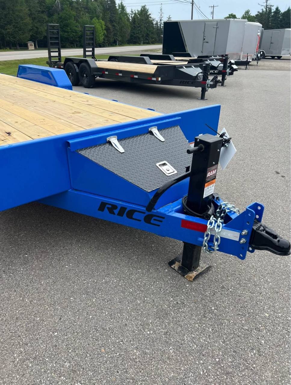 2025 Rice 22’ 14K Equipment Trailer - Image 4
