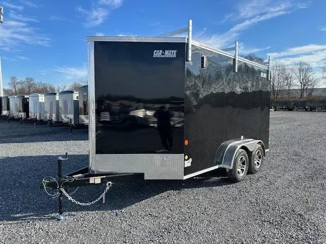 Premium & Powerful CarMate 7x12 Enclosed Cargo Trailer – Contractor Package - Image 3