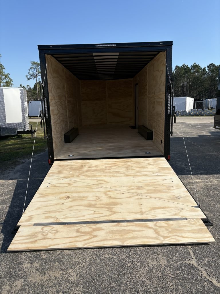Xtreme Cargo 8.5×20 TA Silver Frost Blackout Enclosed Trailer for Sale - Image 6
