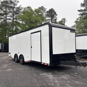 2025 Haulmark EDGE 24' Sportsman Package - White PolyCor With Black Trim For Sale Near Me