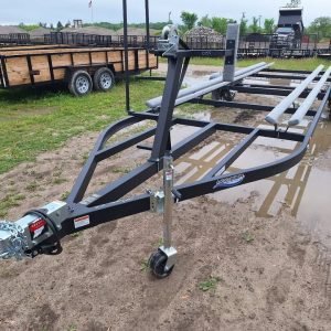 2025 Hoosier 20-24 Float On Bunk Style Pontoon Trailer For Sale Near Me