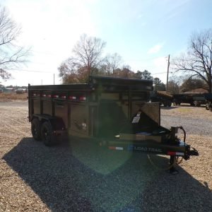 Telescopic 7ga Floor Dump Trailer