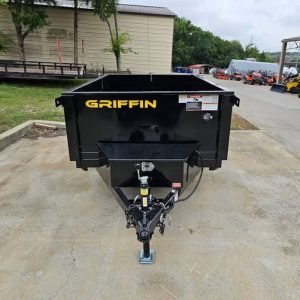5x8 Dump Trailer 24" Sides 5,200lb Axle with Brake For Sale Near Me