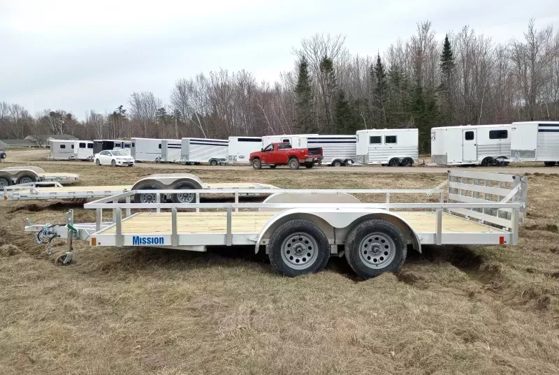 2025 Mission 6.5x16 Aluminum Landscape/Utility Trailer - Image 9