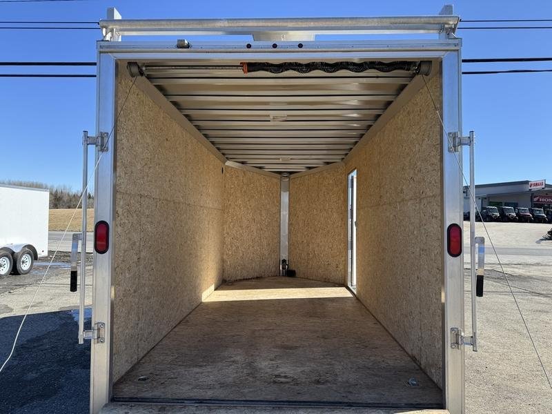 Powerful & Proven 2017 EZ Hauler EZEC 7x16 Enclosed Aluminum Cargo Trailer With Contractor Package - Image 10