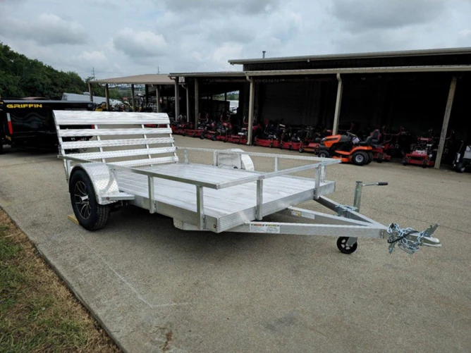 6.4x10 Aluminum Utility Trailer 3500lb Axle - Image 10
