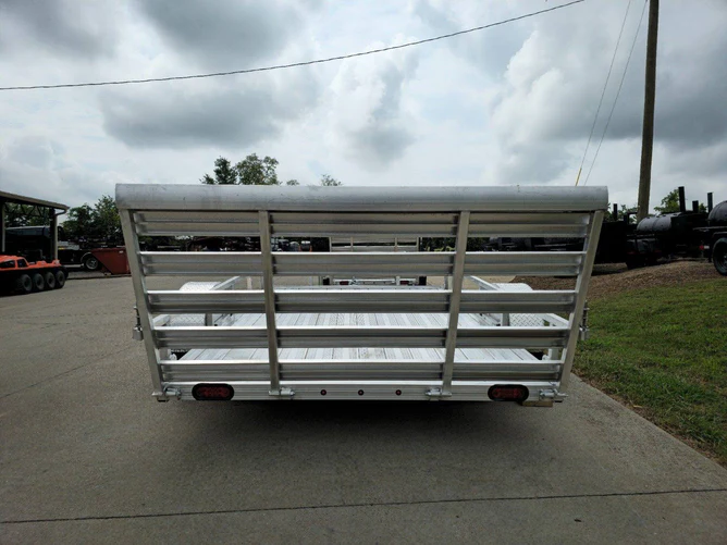 6.4x10 Aluminum Utility Trailer 3500lb Axle - Image 7