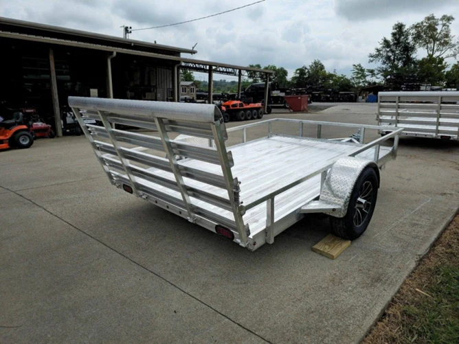 6.4x10 Aluminum Utility Trailer 3500lb Axle - Image 8