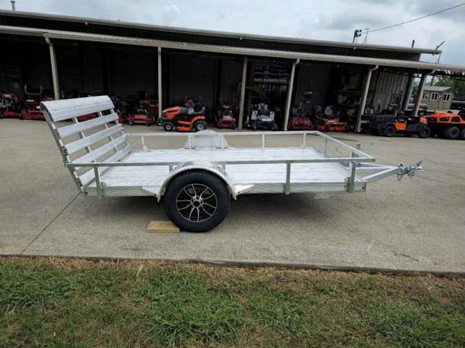 6.4x10 Aluminum Utility Trailer 3500lb Axle - Image 9