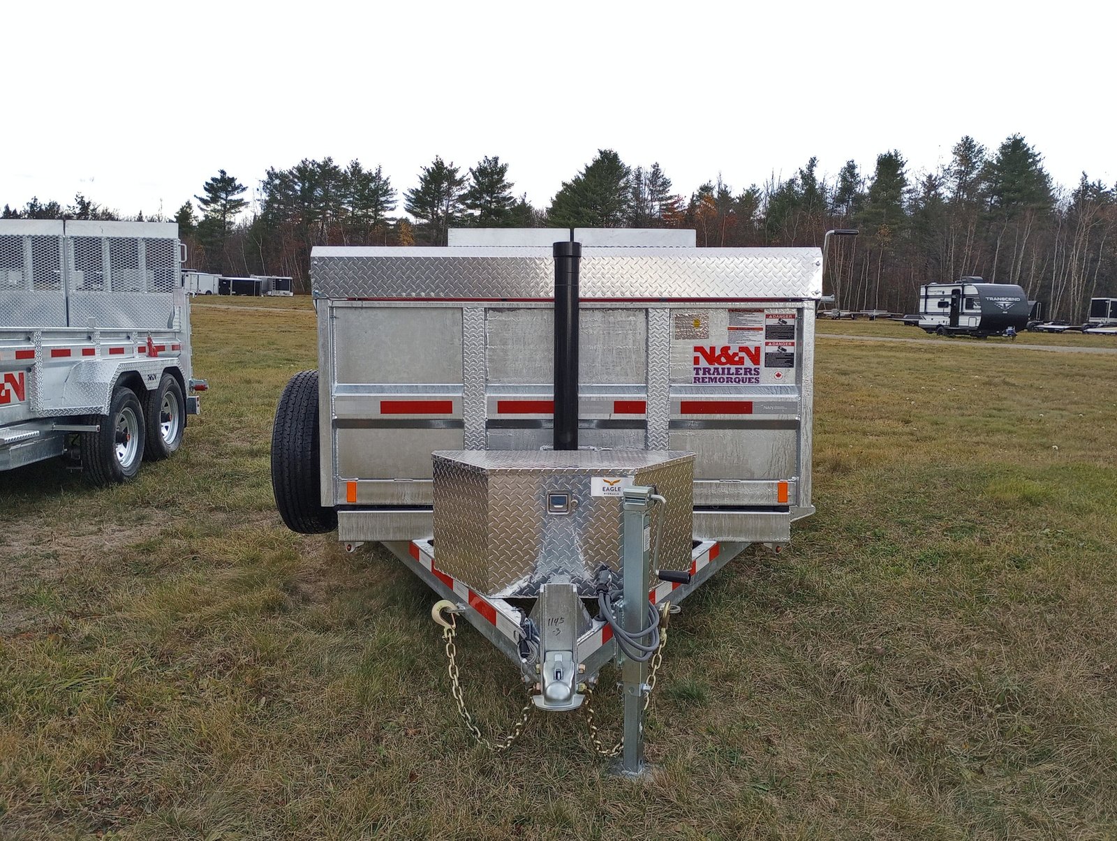 2025 N&N 6x12 10K Galvanized Hydraulic Dump Trailer – POWER-BUILT Reliability for Maximum Profit & Performance - Image 3