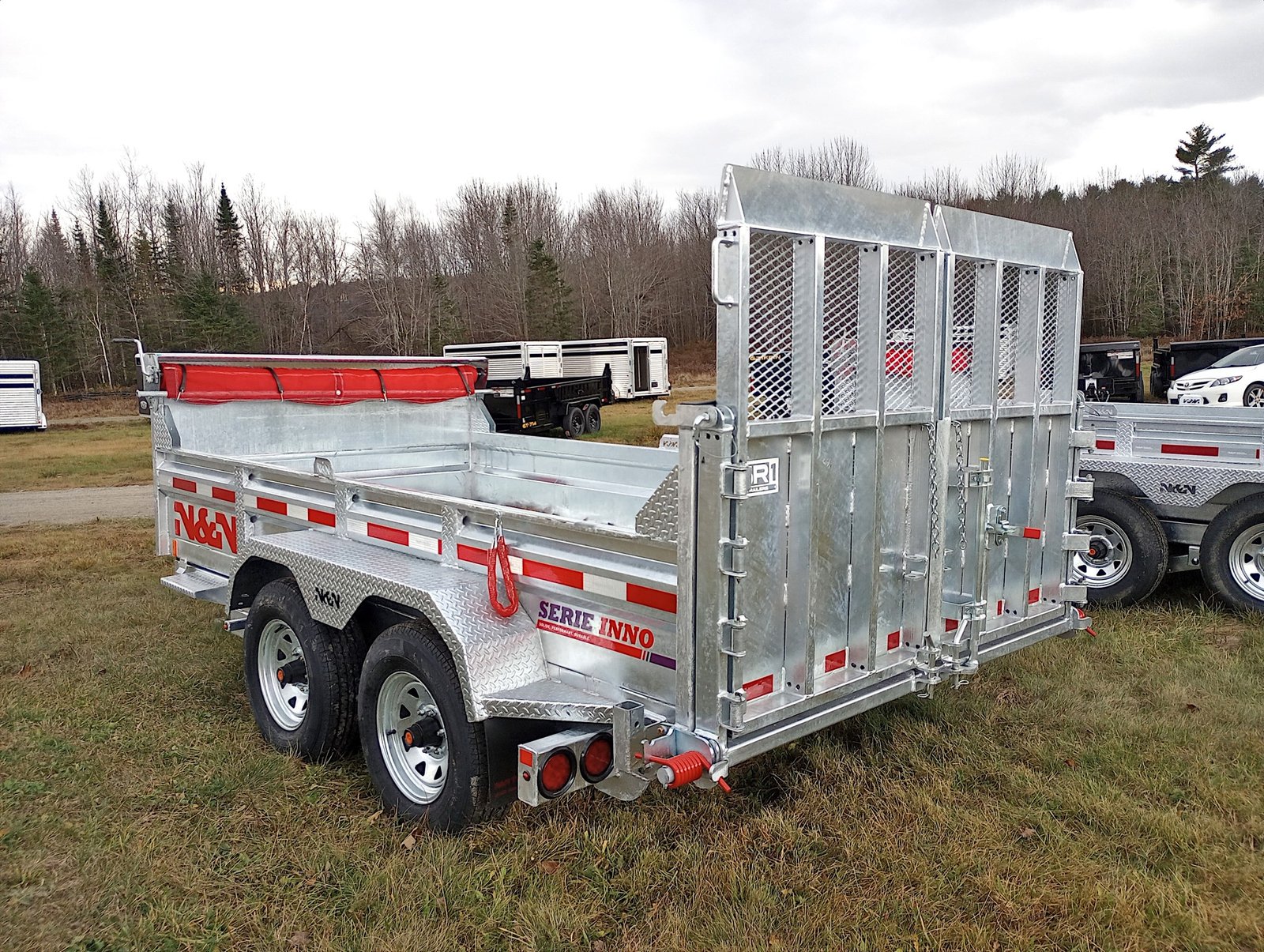 2025 N&N 6x12 10K Galvanized Hydraulic Dump Trailer – POWER-BUILT Reliability for Maximum Profit & Performance - Image 8