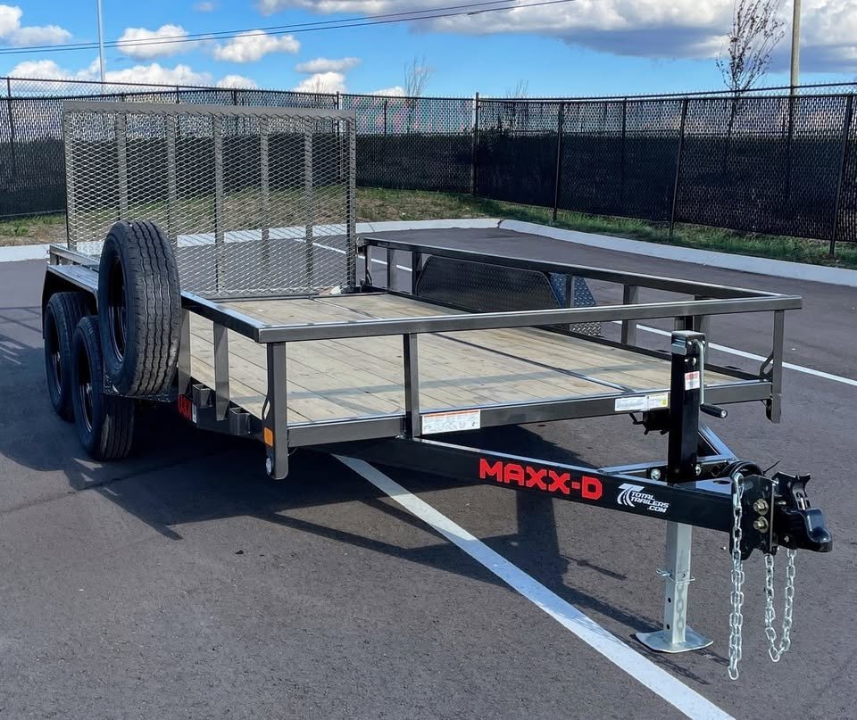 2025 MAXX-D U3X 83" x 14' Tandem Axle Utility Trailer – POWERFUL Performance, Unstoppable Value, 7000 GVWR w/ Spare - Image 3