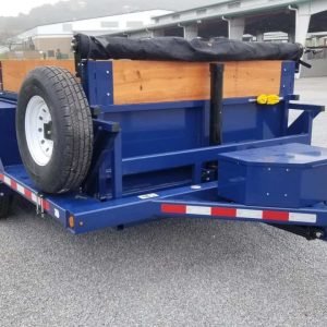 Drop-Deck Dump Trailer