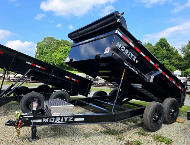 2025 MORITZ 6'10" x 12' Low Profile Dump Trailer – Unstoppable Power, Built to Perform - Image 8