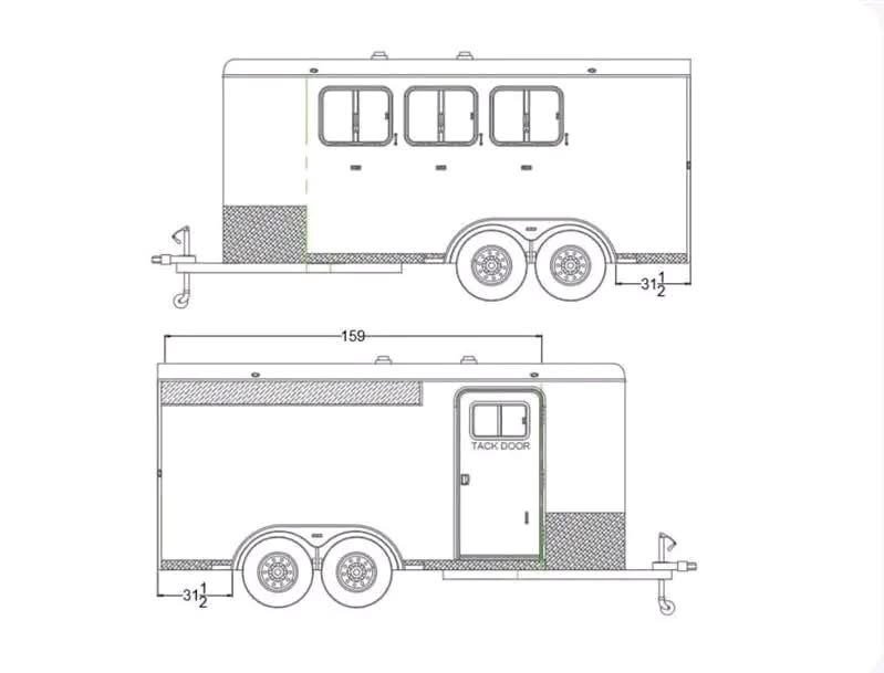 2022 Logan Coach Crossfire 3 Horse Bumper Pull Trailer – Elite Power, Proven Performance & Total Confidence - Image 6