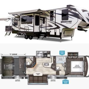 2017 Grand Design 350 M Toy hauler
