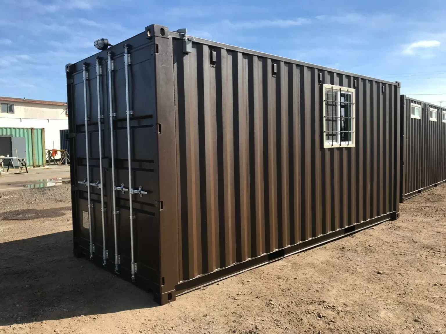 2 Stall Conex portable bathrooms - Image 2
