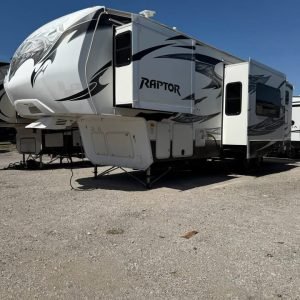 2012 KEYSTONE RAPTOR 300MP Fifth Wheel Toy-hauler