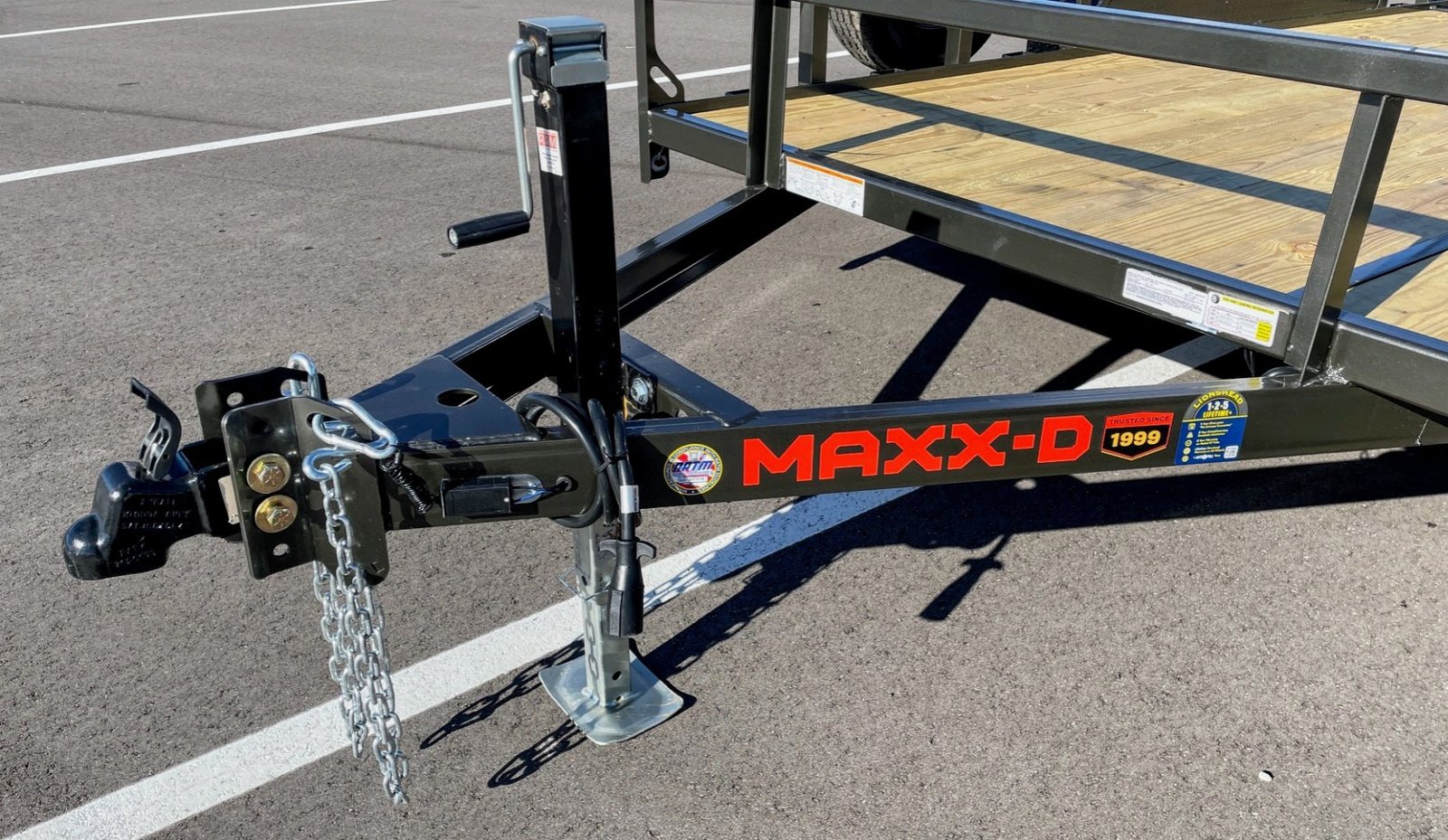 POWER-BUILT MAXX-D U3X 83” x 14’ Tandem Axle Utility Trailer – Unstoppable 7000 GVWR Performance w/ Spare - Image 9