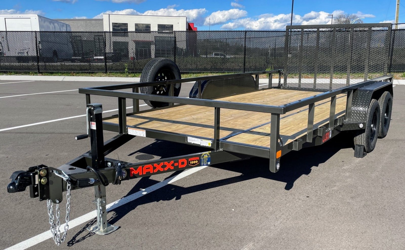 MAXX-D U3X 83"x 16' Tandem Axle Utility Trailer – Unstoppable Power, Built to Work Harder - Image 7