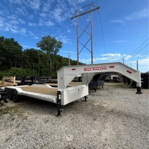 2026 28' Triple Axle ED Lowboy Drive Over Fenders & Max Ramps