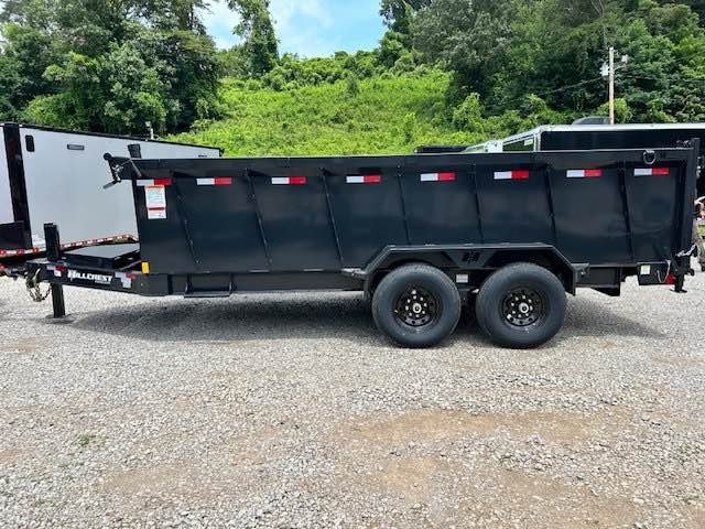 2025 HillCrest 7×16 14K 40" SDS w/ Hydraulic Jack – Ultimate Power-Built Dump Trailer for Maximum Performance - Image 3
