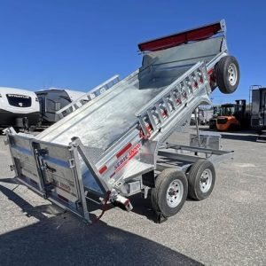 Galvanized Dump Trailer