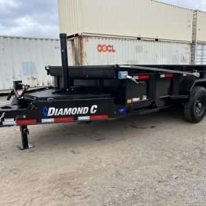 Coated Dump Trailer