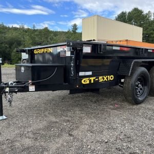 Coated Dump Trailer
